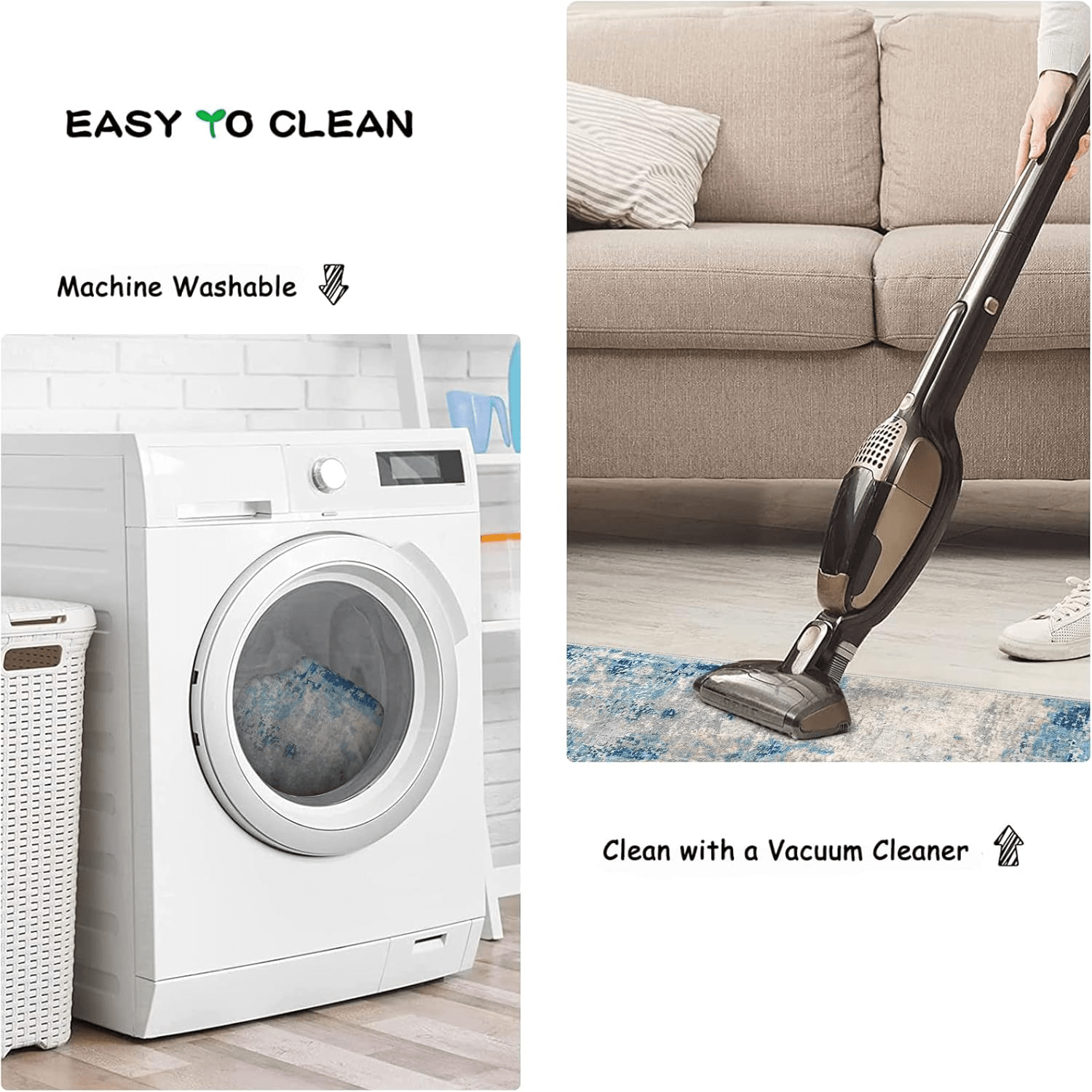 1Pc Extra Large Semi Circular Floor Mat Non Slip