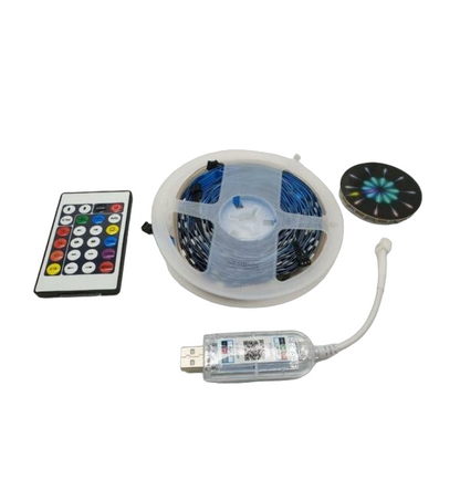 Aerbes AB-Z1074 LED RGB Fireworks Strip Light with Remote