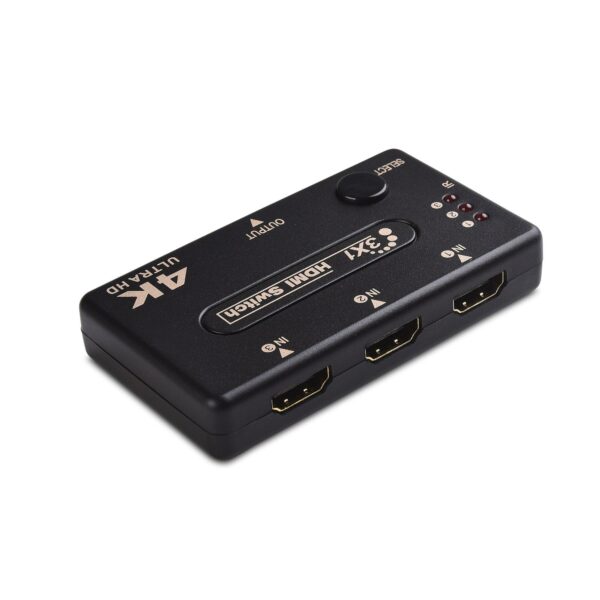 3-Port HDMI Selector 4K Ultra HD