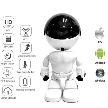 Smart Auto Tracking Robot Camera Yoosee App 1080P