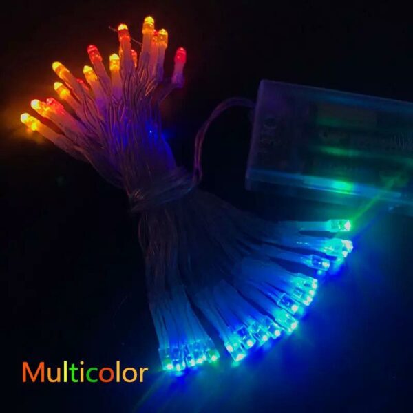 JG3106 Multi-Colour Battery Operated LED Fairy Lights 10 M