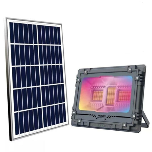 MJ-AW100C Solar Powered Floodlight RGB 100W