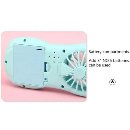652E Mini Handheld Fan Game Electric Fan Leisure Fan with Electric Game Screen