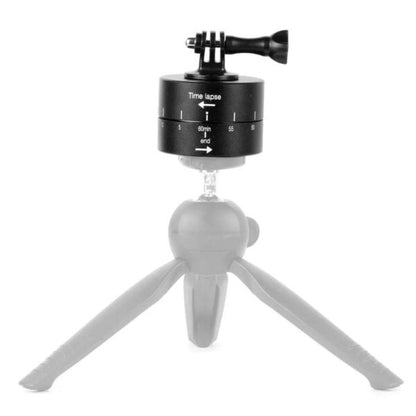 SE060 60min Delay Universal Panoramic Timing Pan/tilt 360-degree Rotation Gimbal for Camera Photography