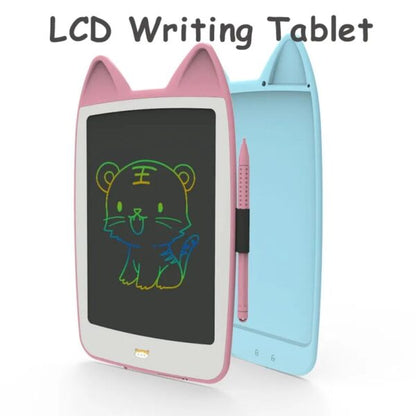 KA-1892 Kids Cat Ear Writing/Drawing Tablet With Stylus 7″