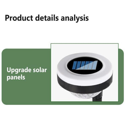 FA-XF-2017A Solar Powered Intelligent Light Control Garden Light Warm White