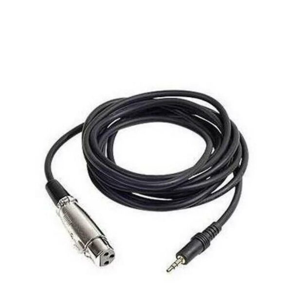 Super Electronics SE-L218 3.5mm Stereo Jack Male To XLR Female Cable Foil+Braided Shielded For Microphone Mixer 5M
