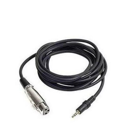 Super Electronics SE-L218 3.5mm Stereo Jack Male To XLR Female Cable Foil+Braided Shielded For Microphone Mixer 5M