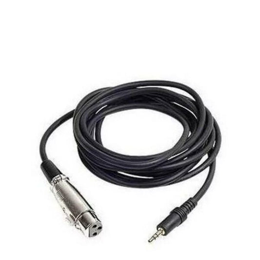 Super Electronics SE-L218 3.5mm Stereo Jack Male To XLR Female Cable Foil+Braided Shielded For Microphone Mixer 5M