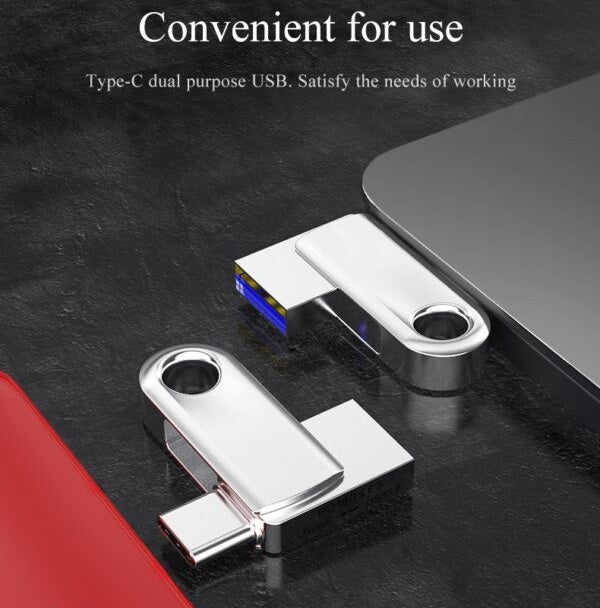 Treqa UP-02-64GB Android/ USB Type C 3.0 Flash Drive OTG