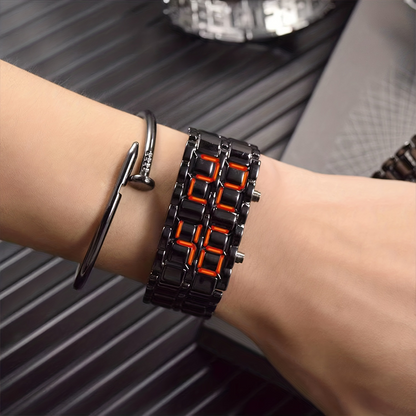 Lava LED Electronic Watch, Creative Digital Bracelet Watch For Women Men Teens Students Couples
