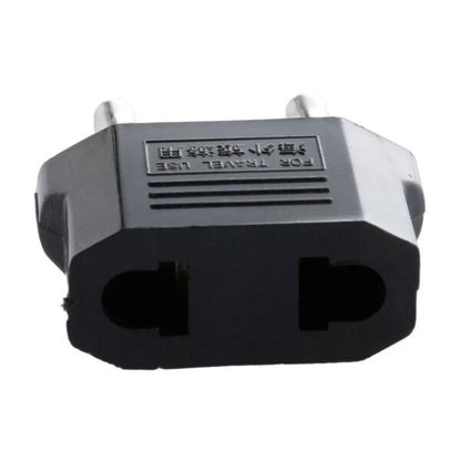 USA to EU Europe Euro AC Power Plug Converter Travel Adapter Charger