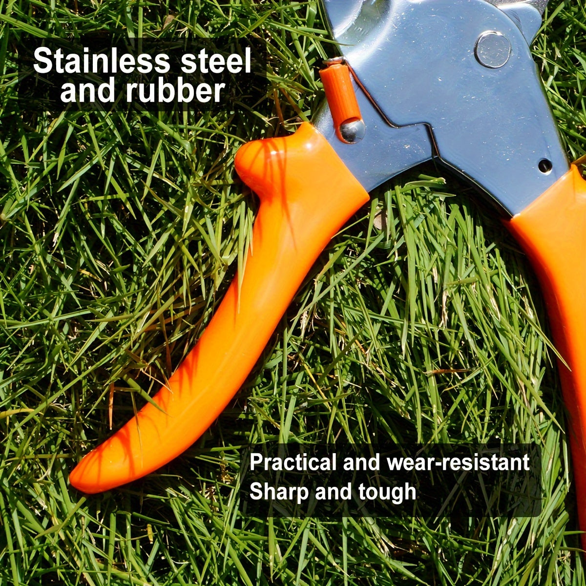 1pc SK5 High Carbon Steel Pruning Shears   Ergonomic Garden & Orchard Branch Cutter for Fruit Trees  Contemporary Style Gardening Tool