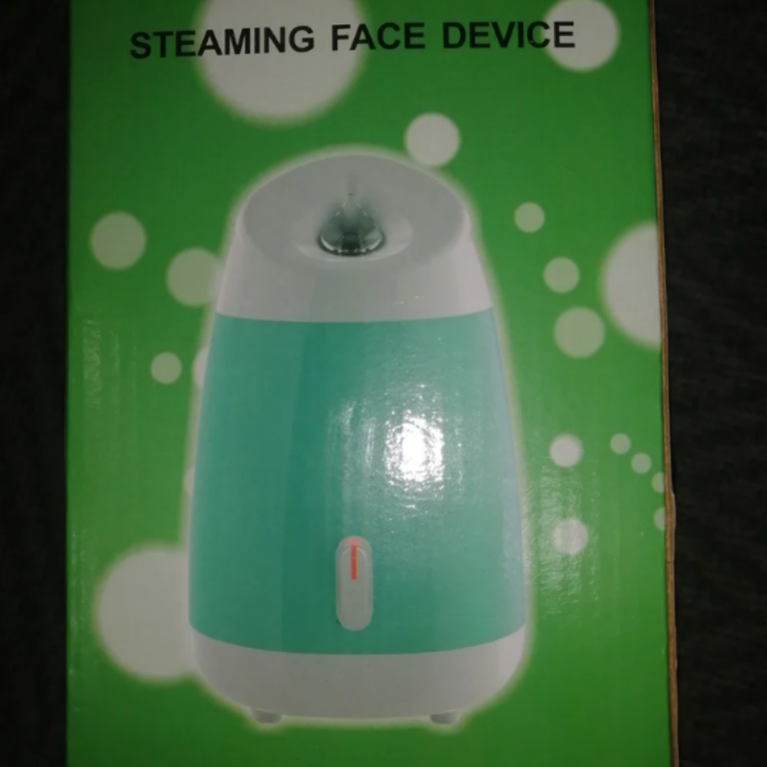 steaming face device
