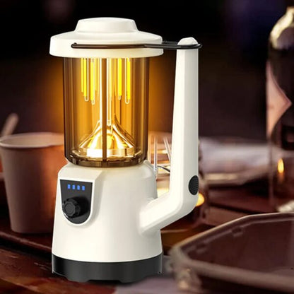 FA-CH-22020 High Power Portable LED + Cob Camping Lamp Torch With Hook