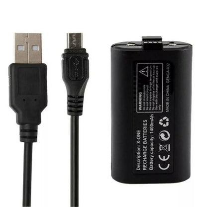 1pc Lithium Polymer Battery With USB Charging Cable For XBOX ONE Game Controller Replacement Battery