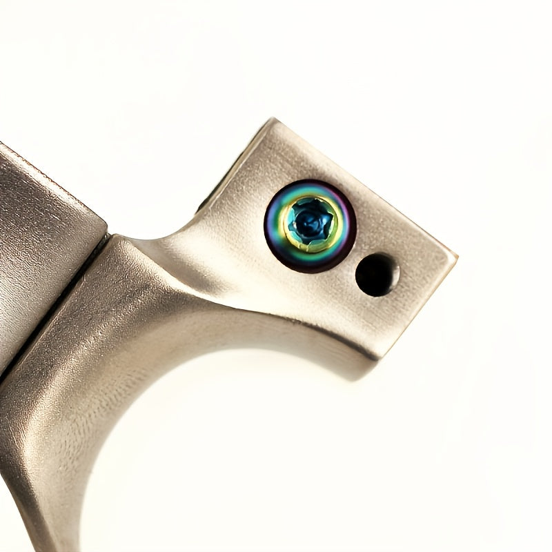 1pc Quick Draw Slingshot with Stainless Steel Construction   Heavy Duty Slingshot for Hunting  Target Practice  Outdoor Shooting   Includes Flat Rubber Band   Compatible with Slingshot Ammo   Ideal for Adults & Teens (1 Slingshot +1 Band)   Perfect for Hu