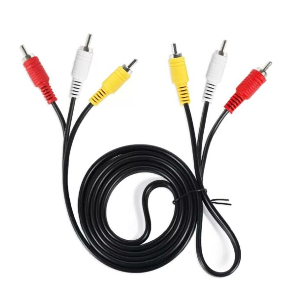 SE-L42 3RCA Male to 3 RCA Male Composite Audio Video AV Cable Plug 3X RCA 10M