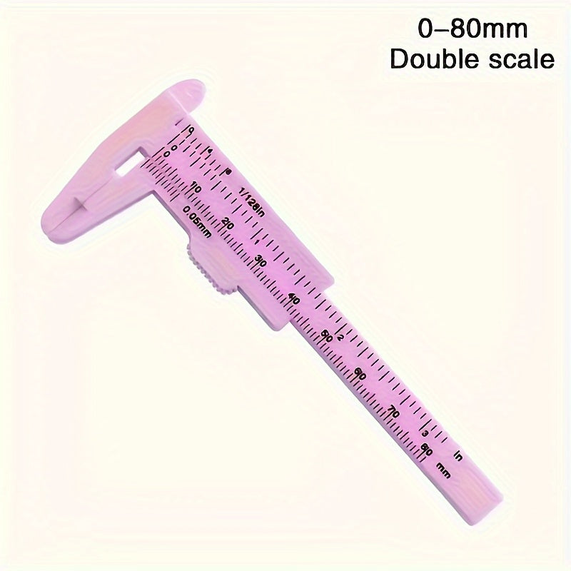 1PC Mini Plastic Vernier Caliper