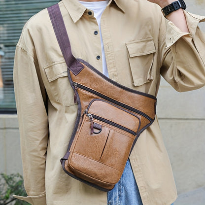 New multifunctional men's leg bag, outdoor men's leg bag, sports bag portable waist bag