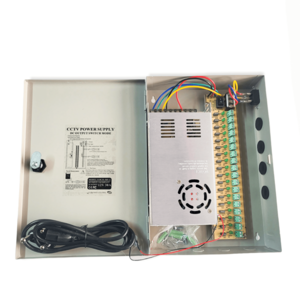 JG0357 CCTV Power Supply DC12V 30A