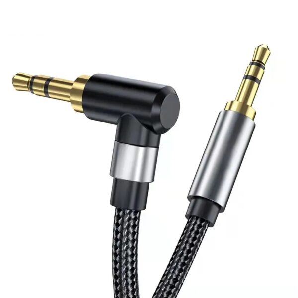 Wolulu AS-51199 90? Angle Auxiliary Cable 1.2m