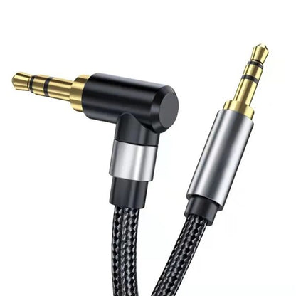 Wolulu AS-51199 90? Angle Auxiliary Cable 1.2m