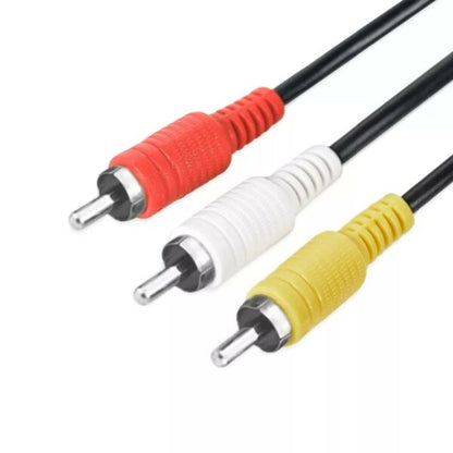 SE-L64 Male 3RCA T0 Male 3RCA Composite Audio Video AV Cable 20M