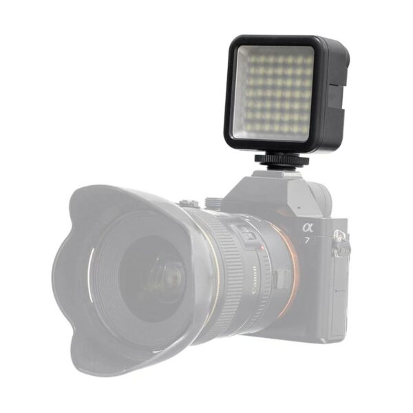 W49 Fill Light 5.5W With 49 LED Lamp Beads Attchament Portable Photography Light