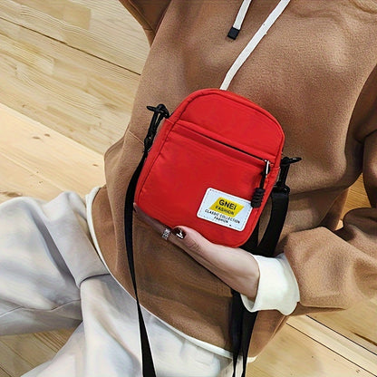 1 x Fashion Mini Crossbody Bag, Perfect Gift for Street Style Lovers