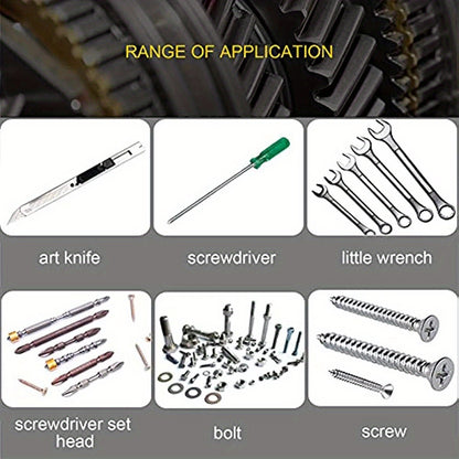 1pc Mighty Magnetic Tool Wristband - Super Strong Neodymium Magnets Hold Nails, Screws, & Tools Securely - Durable Work Essential for Hands-Free Convenience