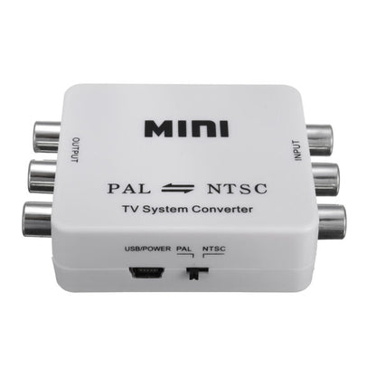 Mini PAL To NTSC TV Video System Bi-directional Converter Switch Adapter