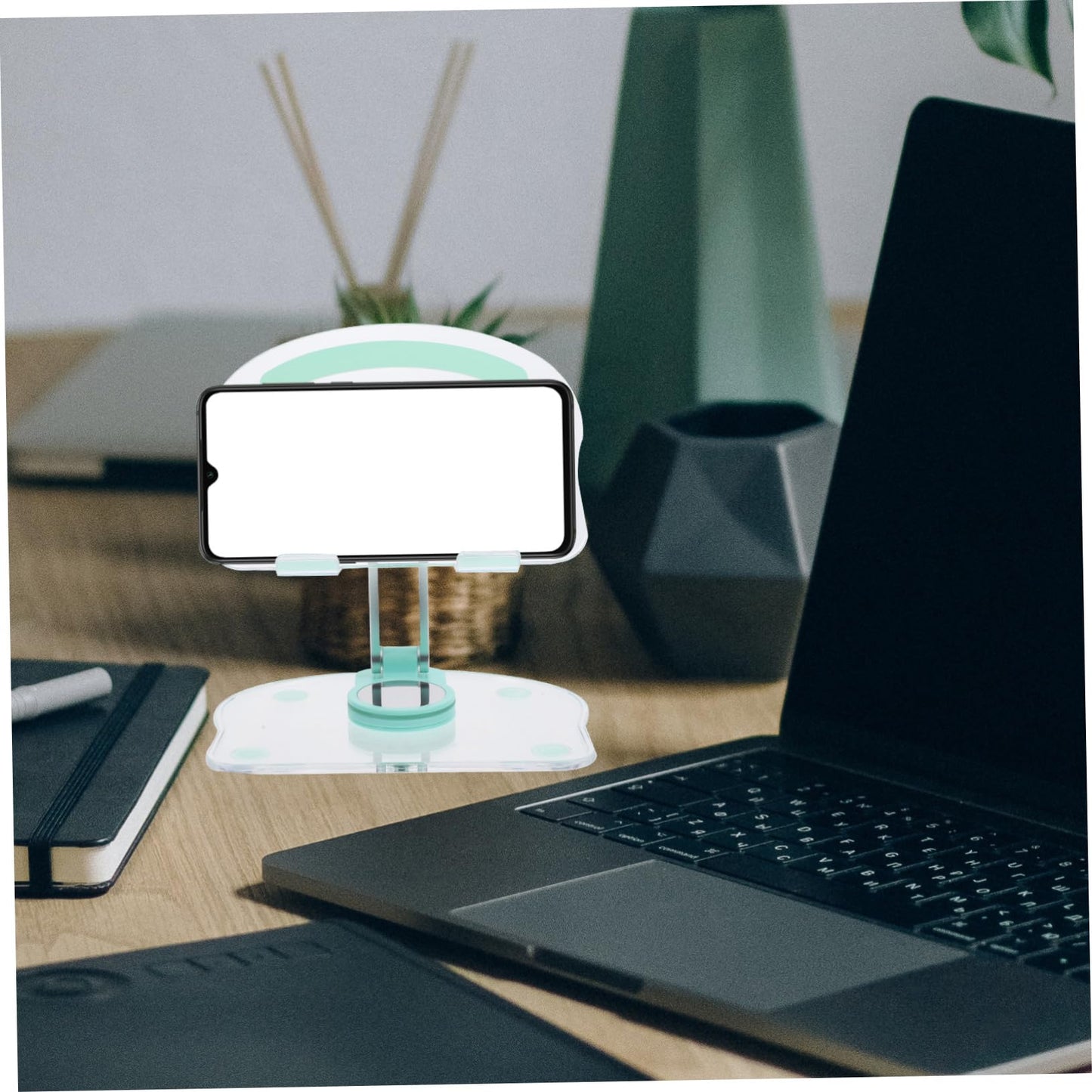 Computer Tablet Stands Monitor Phone Holder fold Bracket Cell Phone Base Laptop Desktop Stand for Tablet Support Frame Adjustable Pill Universal Tablet Holder Foldable