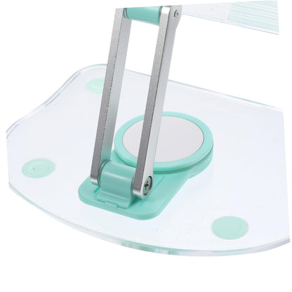 Computer Tablet Stands Monitor Phone Holder fold Bracket Cell Phone Base Laptop Desktop Stand for Tablet Support Frame Adjustable Pill Universal Tablet Holder Foldable