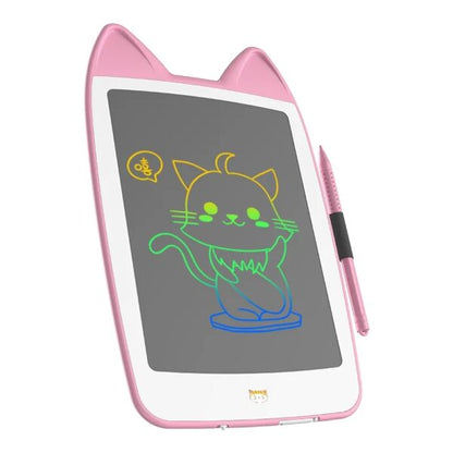 KA-1893 Kids Cat Ear Writing/Drawing Tablet With Stylus 10″