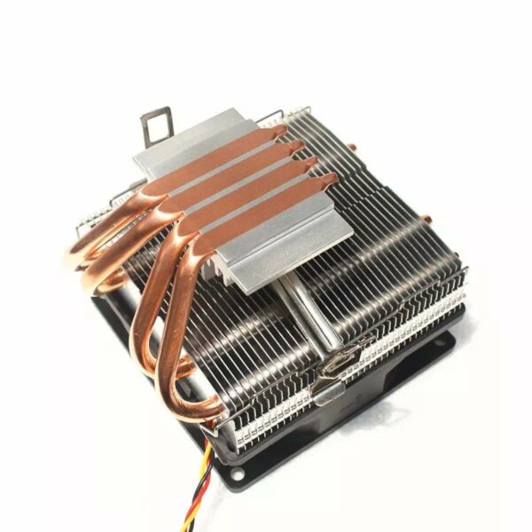 XF0286 Computer Radiator 9-Turns External Luminous Multicolor -Blow Down 4 Tubes