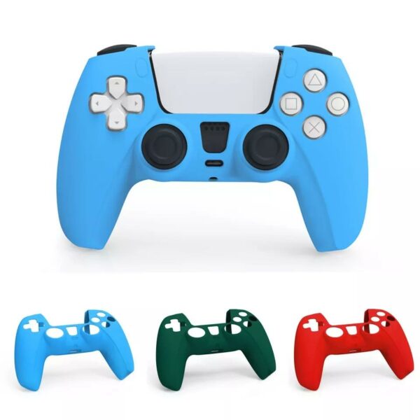 Durable Silicone Gamepad Protective Case For PS5 Prevent Collisions Dirt Sweat-proof Non-slip