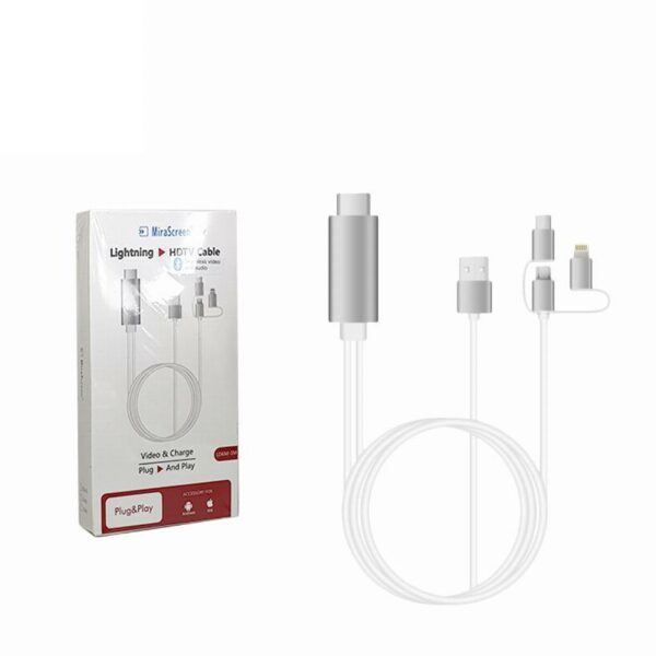 L6M-3M Mira Screen Lightning To HDTV Cable