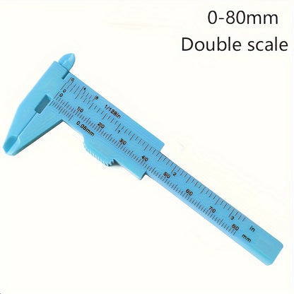 1PC Mini Plastic Vernier Caliper