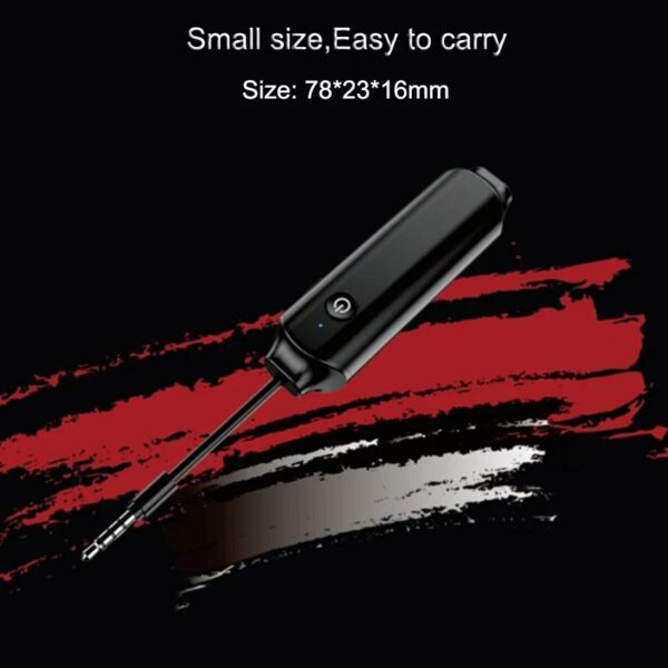 X1 Wireless Bluetooth 5.0 3.5mm Receiver Music Audio Transmitter for PC TV Car AUX Adapter