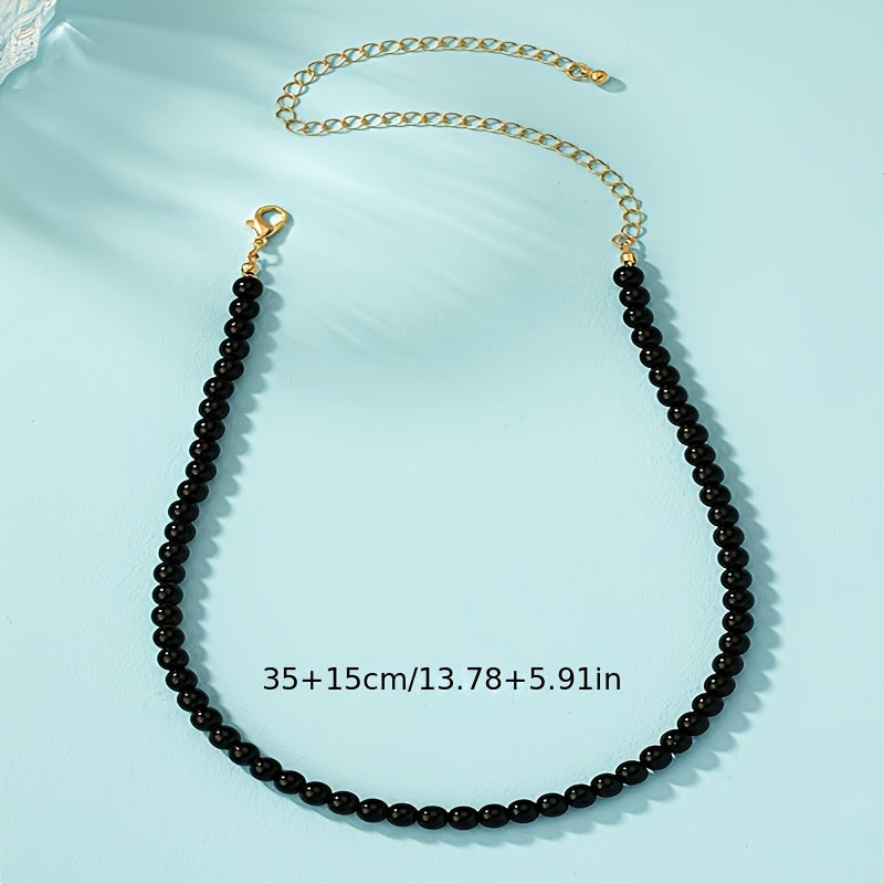 French Style Classic Ball Party Synthetic Fashion Versatile Women's Necklace   Everyday Necklace  Sophisticated Accessory  Fashion Accessory  Statement Piece  Party Wear  Gift For Her