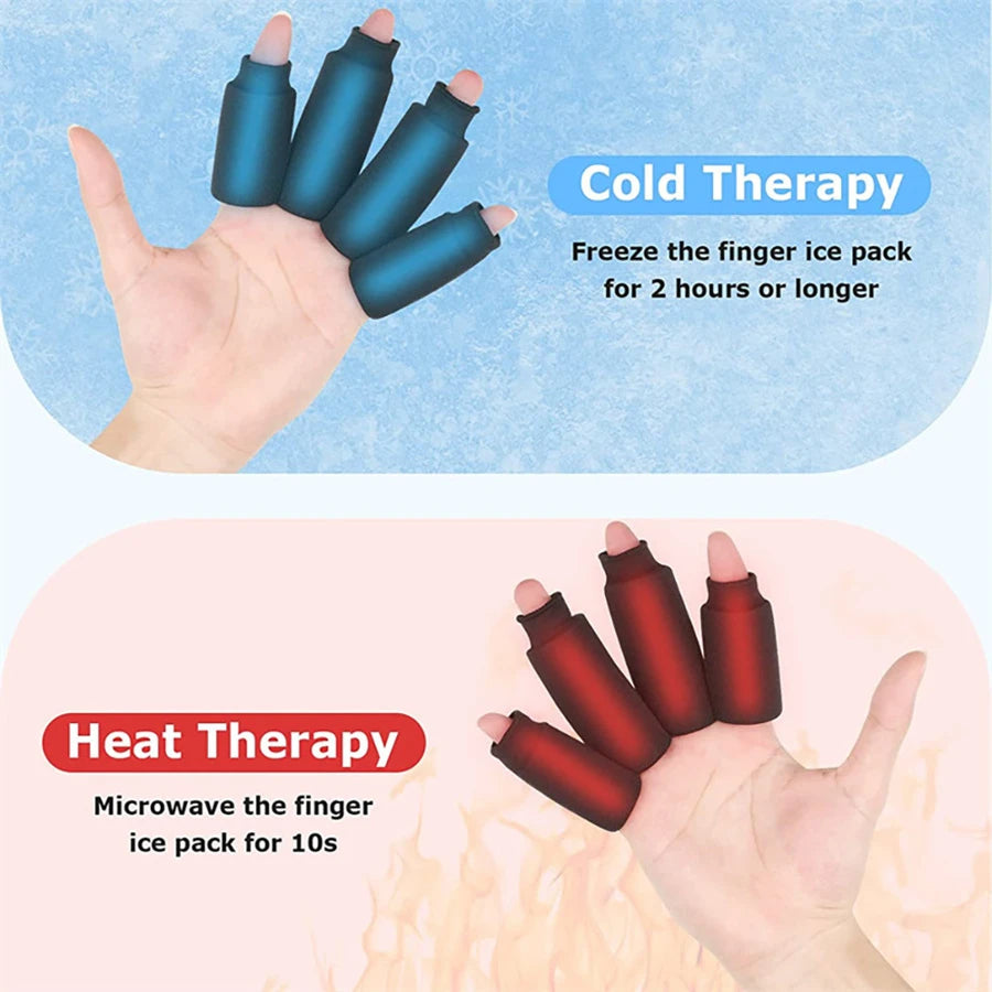 COLD AND HOT COMPRESS FINGER COVER