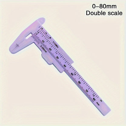 1PC Mini Plastic Vernier Caliper