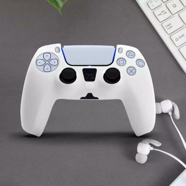 Durable Silicone Gamepad Protective Case For PS5 Prevent Collisions Dirt Sweat-proof Non-slip