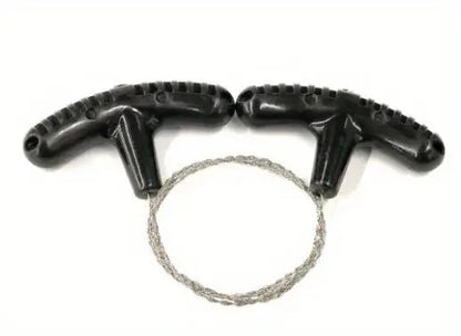 Manual Hand Steel Travel Tools, Outdoor Camping Hiking Rope Chain Saw, Practical Portable Emergency Survival Gear Steel Wire Kits