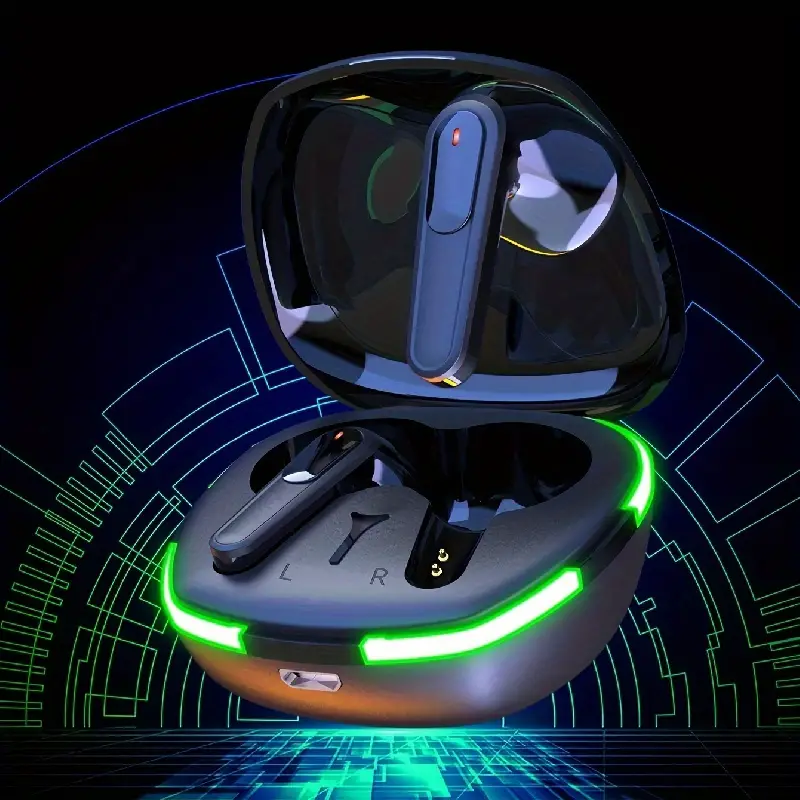 TWS Wireless BT In Ear Headphones Waterproof Mini Cool Headphones For IOS Android Headphones, Stereo Headphones Earplugs