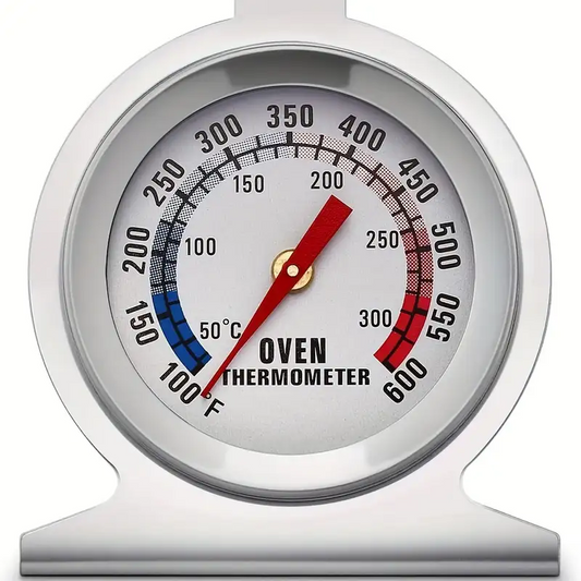 1pc Oven Thermometer Dual Ratio 50-300C 80-80F Oven Grill Stir Fry Chef Smoking Thermometer