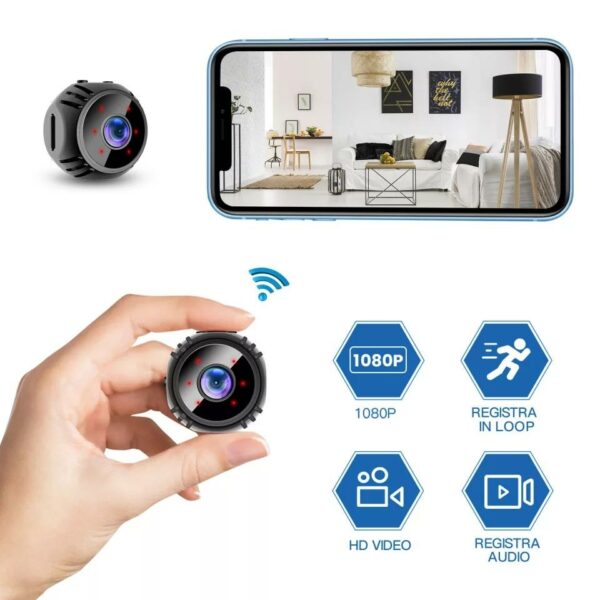 Aerbes AB-JK23 HD 1080P Mini Spy Wifi Camera
