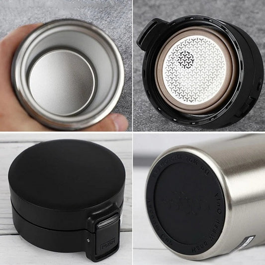 086 Stainless Steel Vacuum Insulation Cup 350ml 18-8