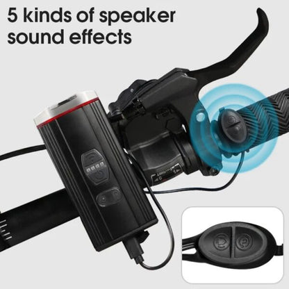 Aerbes AB-ZX11 USB Rechargeable Bicycle Light With Sensor Mode